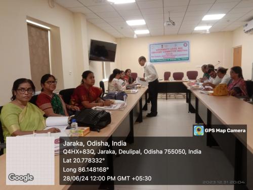 Attended Advisory committee meeting for NSS BUREAU of Ramadevi Women's University 