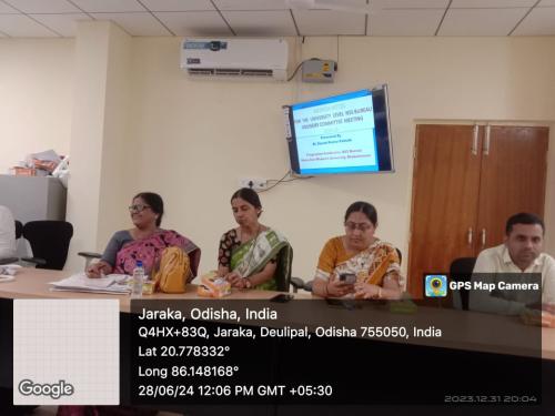 Attended Advisory committee meeting for NSS BUREAU of Ramadevi Women's University 